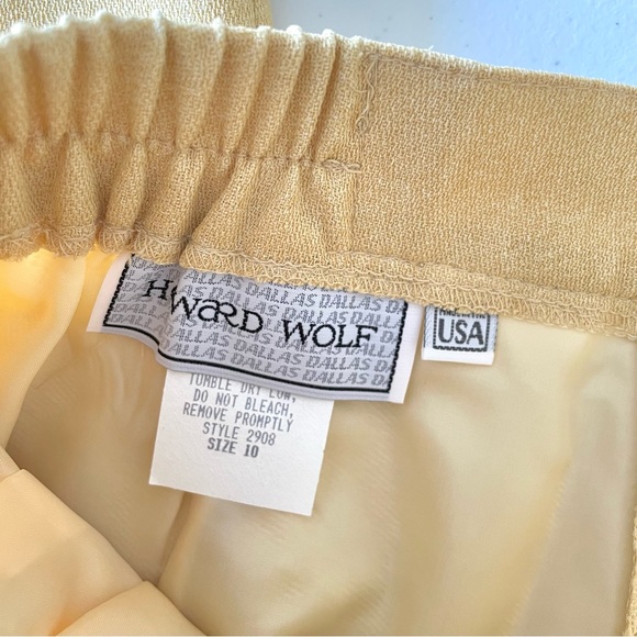 Howard Wolf Vintage Set Jacket Asian Print Pants and Shirt Size 10 - Picture 10 of 10